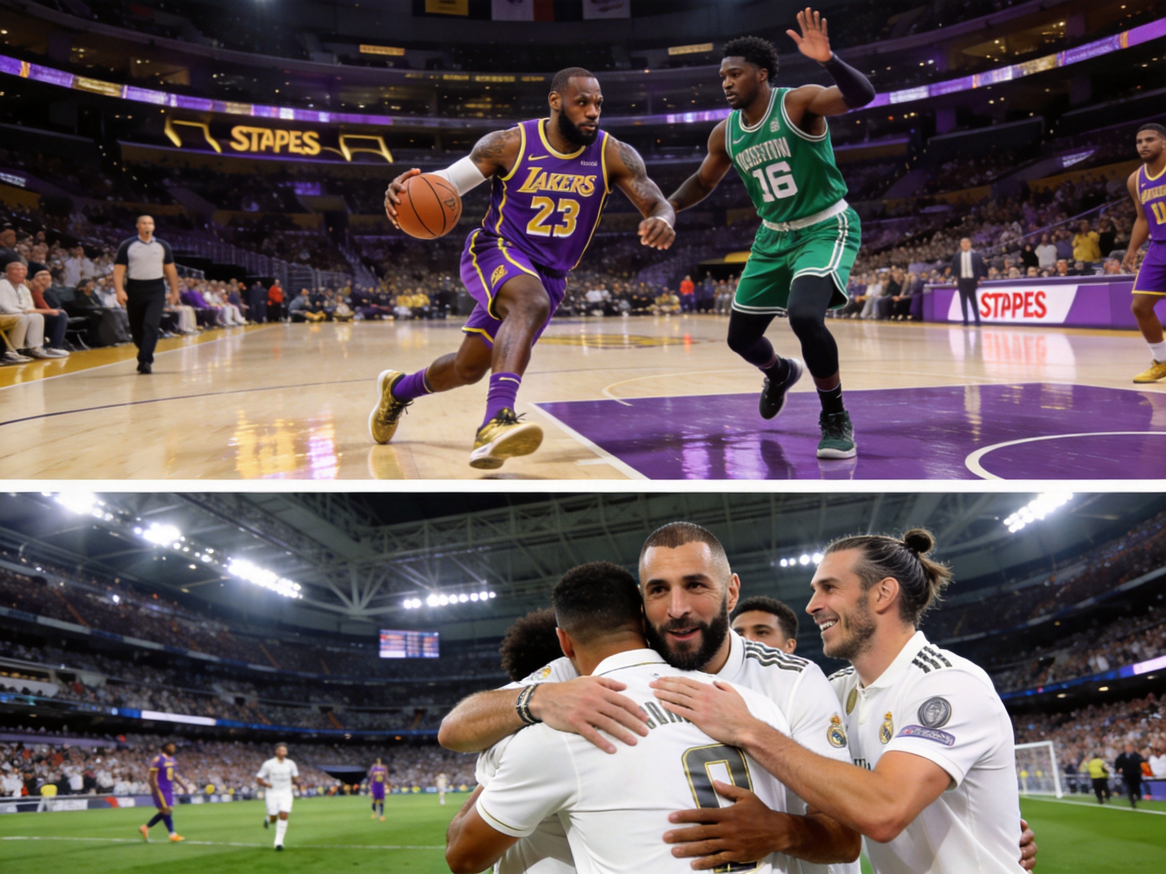 NBA季后赛湖人vs凯尔特人战报